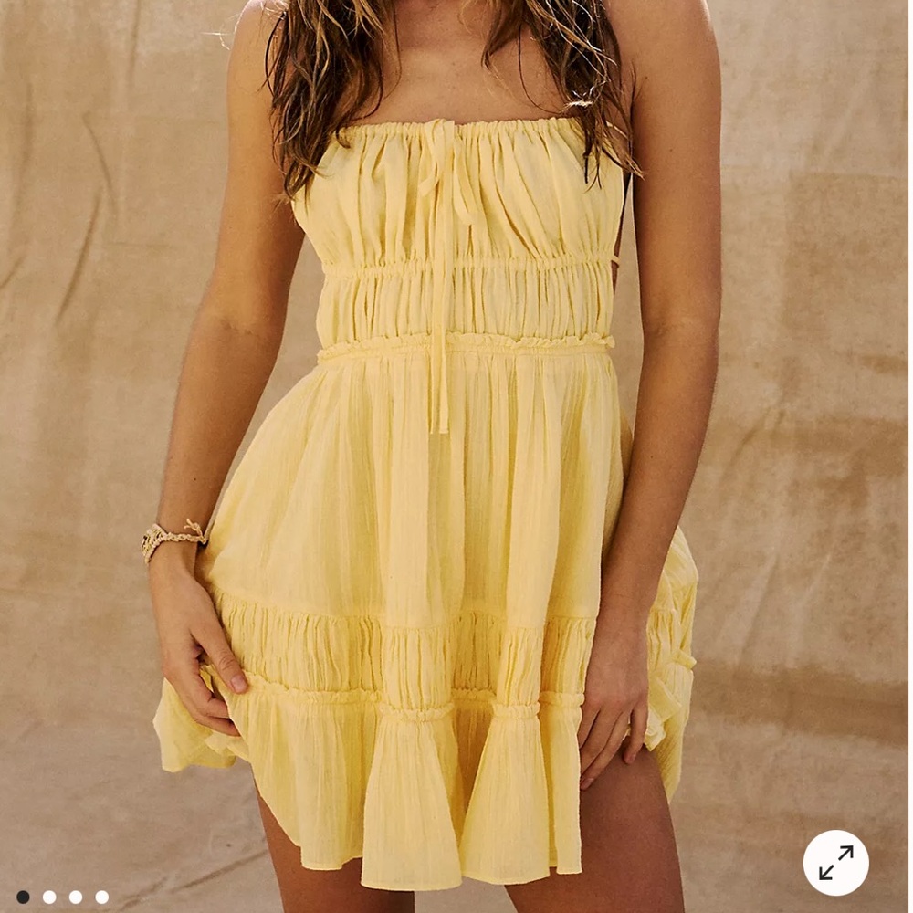 Free People Taking Sides mini dress